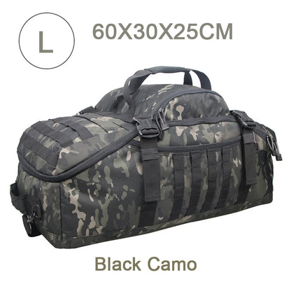 LQARMY 45L 80L Camping Backpacks Men Tactical Backpack Molle Hiking Travel Climbing Rucksack Sports Gym Duffel Bag