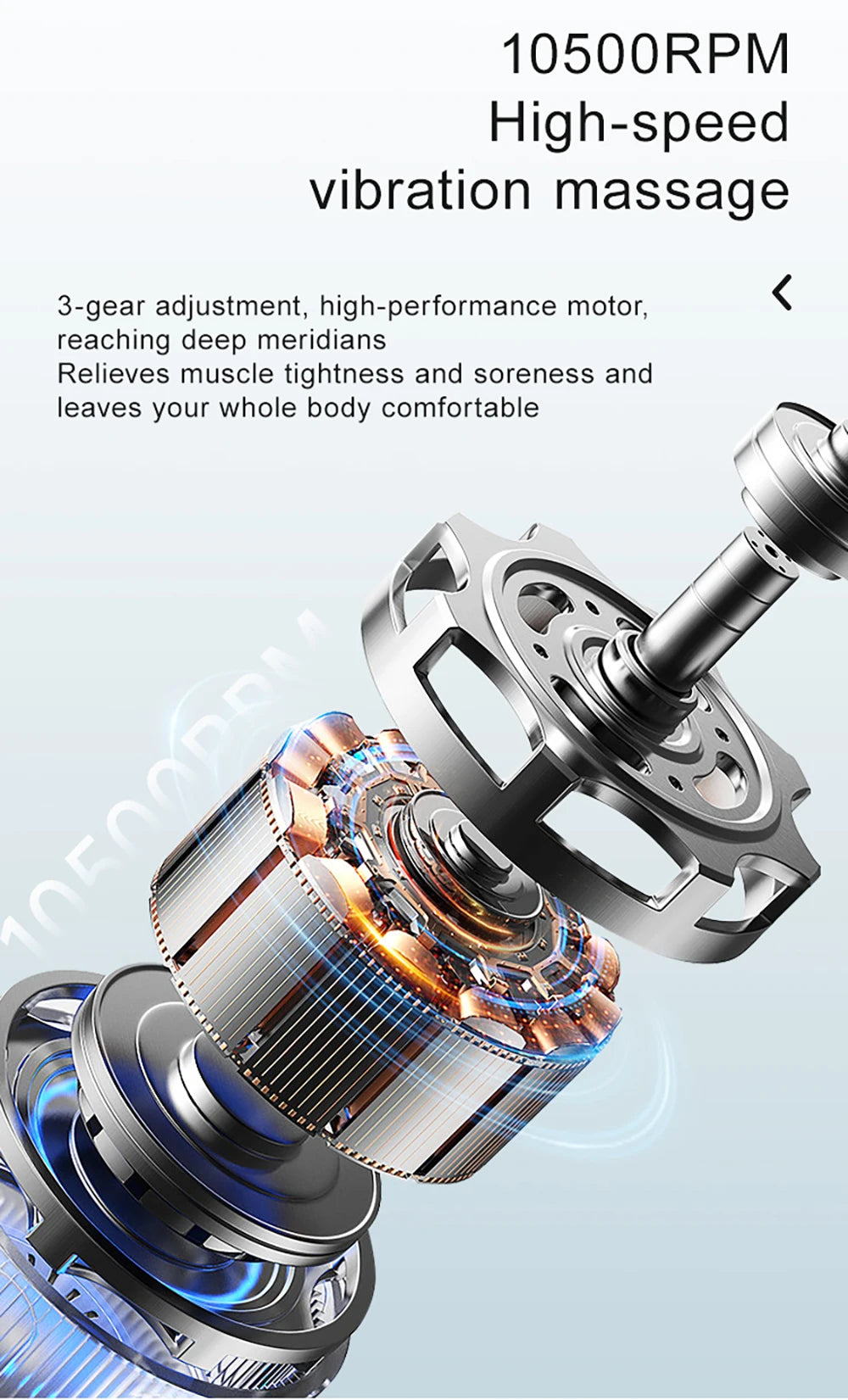 2025 New Electric Fascia Knife Vibration Body Massager Muscle Relaxation Body Lifting Hyperblade Massage Blade Tool