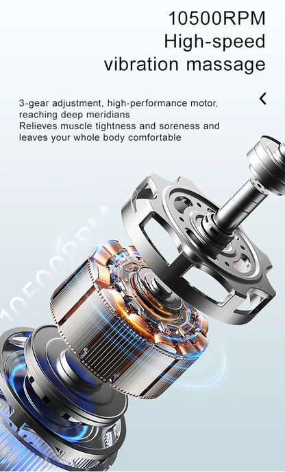 2025 New Electric Fascia Knife Vibration Body Massager Muscle Relaxation Body Lifting Hyperblade Massage Blade Tool