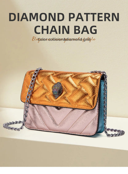 European and American new chain women's bag mini small bag light luxury niche single shoulder crossbody bag