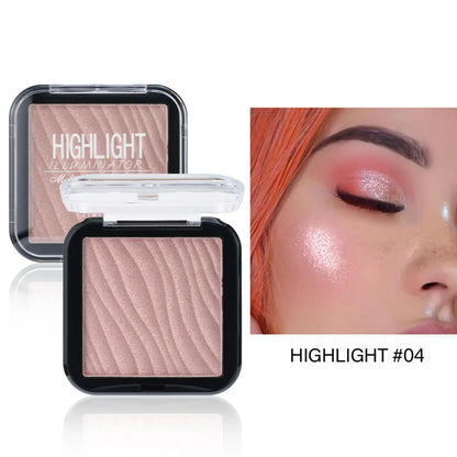 1PC Shimmer Glitter Mashed Potatoes Highlighter Shine Highlighter Makeup Gel Face and Body Brighten Glitter Contour Makeup