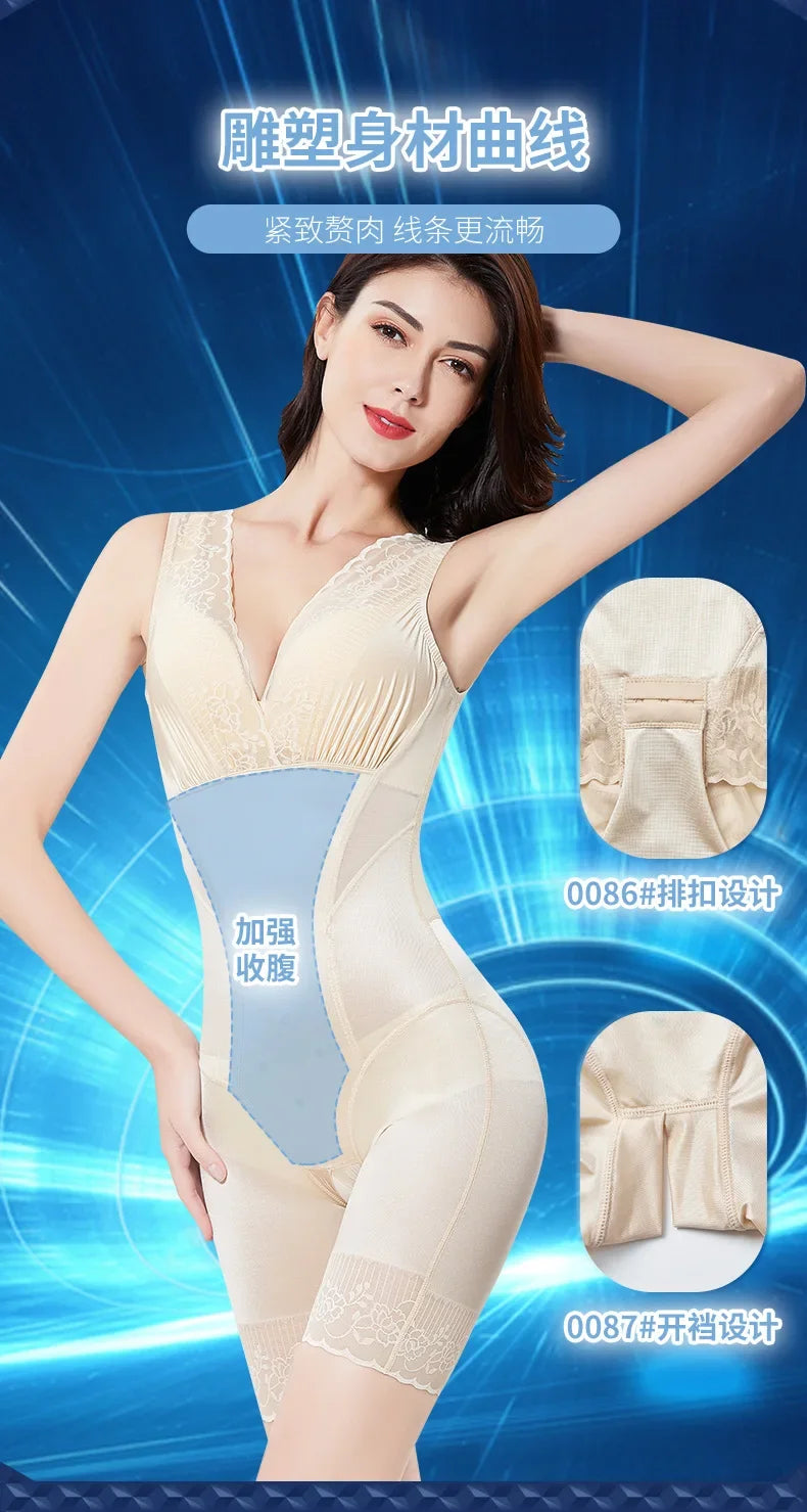 Waist Trainer One-pieces Bodysuit Fajas Shapewear Body Shaper Women Corset Sexy Lingerie Binder Shapers Woman Clothing Underwear
