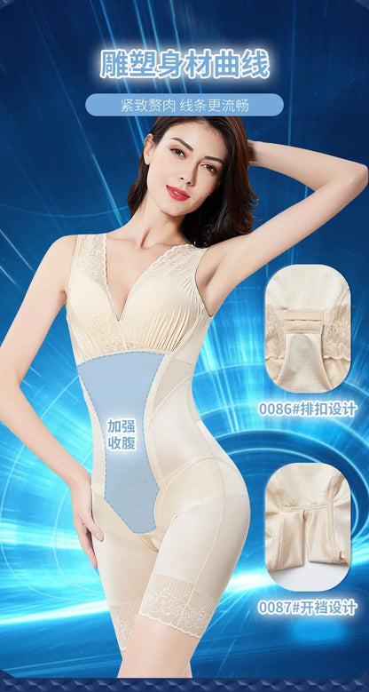 Waist Trainer One-pieces Bodysuit Fajas Shapewear Body Shaper Women Corset Sexy Lingerie Binder Shapers Woman Clothing Underwear