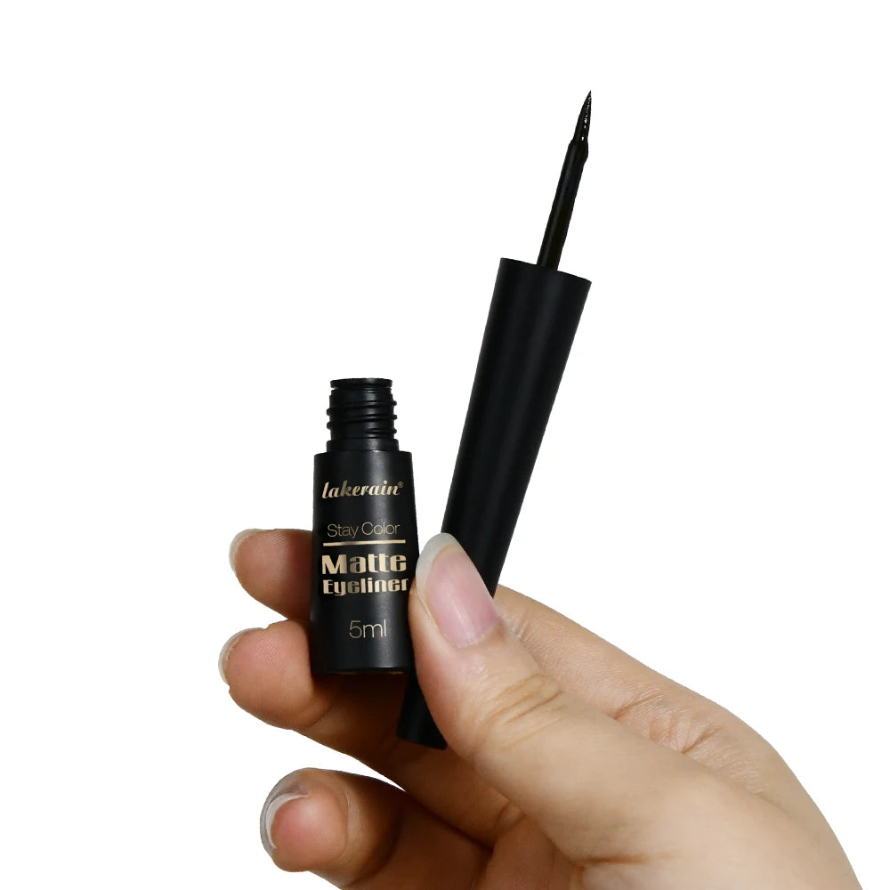 Matte Liquid Eyeliner Matte Eyeliner Waterproof and Sweat-Proof Non-Smudge Liquid Eyeliner Smooth Liquid Eyeliner