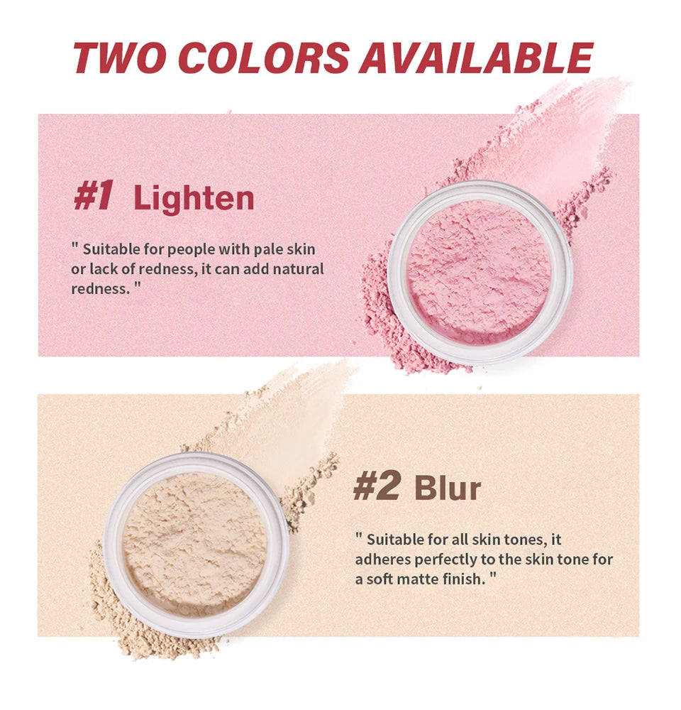 Oil Control Setting Powder Spray Set Matte Base Makeup Control Oil Waterproof Make-up Fixer Spray Hide Pores Setting Powder