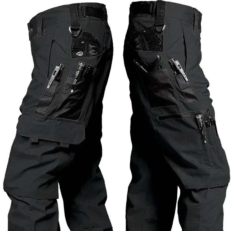 New Tactical Work Pants Men Casual Outdoor Waterproof Cargo Trousers 2/1Pcs Multi-pocket Wear-Resistant Outdoor Training Trouser