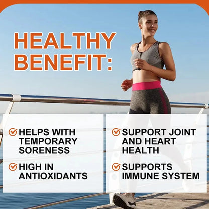 Turmeric Curcumin Capsules 1500mg - Supports Cell Health, Antioxidants, Promotes Joint and Bone Health