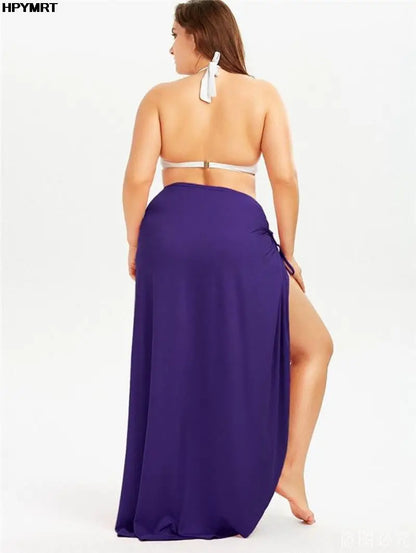 2022 5XL Summer Ladies Halter Dress Solid Color Sexy Suspenders Cross Sleeveless Ladies Clothes Beach Skirt Female Clothing Tops