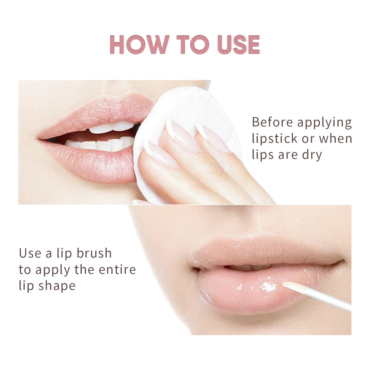 DEROL Day Night Moisturizing Lip Plumping Lipstick Primer Hydrating Watery Glossy Lip Gloss Mirror Jelly Longlasting Lip Stain