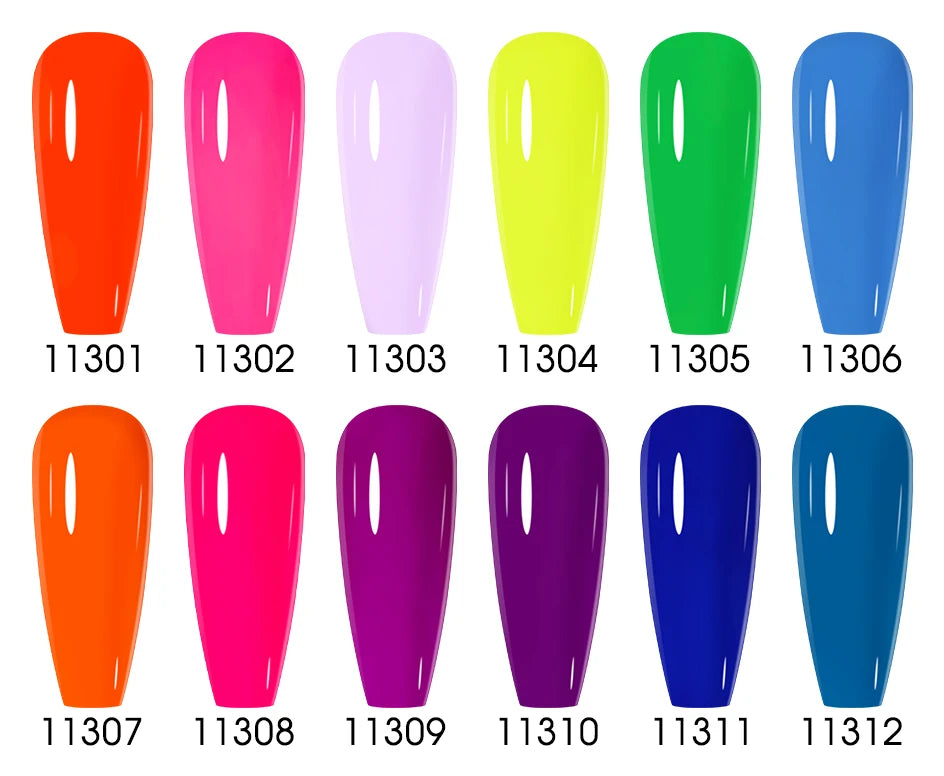 NAILCO 15ml 10/20/30pcs Nail Gel Polish 333 Colors Blue UV&LED Gel Varnish Nude Red Soak Off Semi Permanent UV Nail Gel Varnish