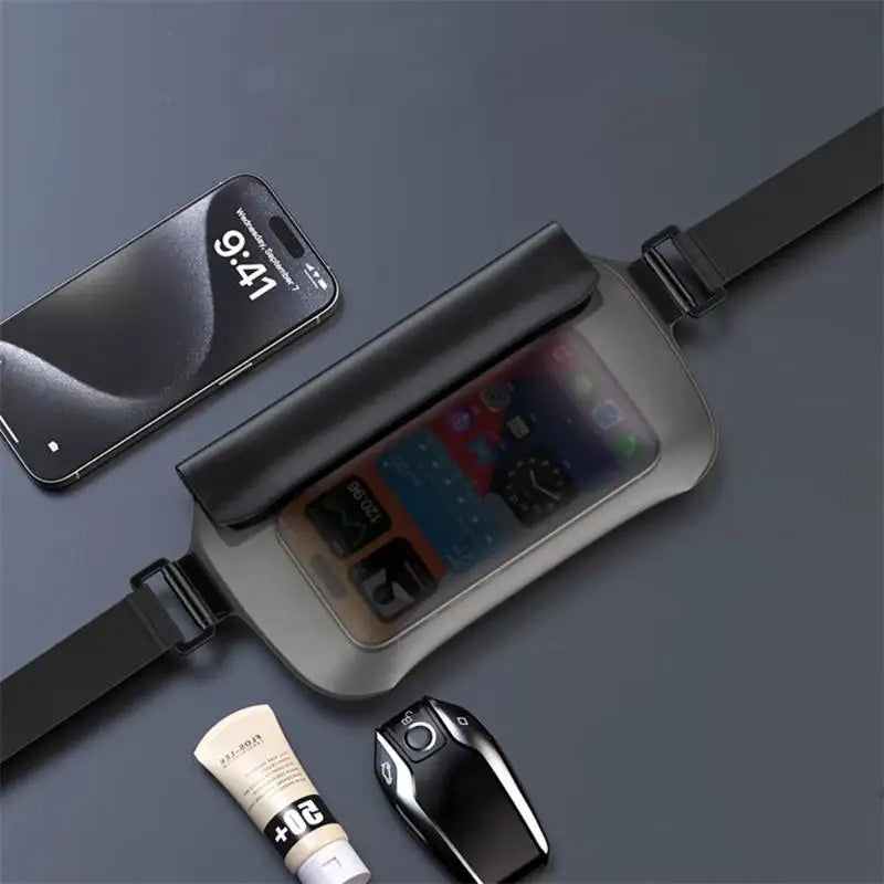 Waterproof Mobilephone Bag Tpu Drift Diving Shoulder Waist Bag Belt Bag for Beach Swimming Iphone Bag for Samsung Redmi Cover