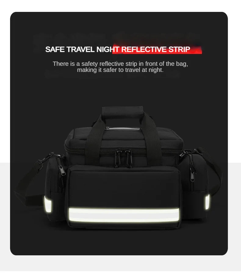 Customized Waterproof Emergency Bag Logo Medical Visit Bag Single Shoulder Crossbody Handbag Wholesale Team Name