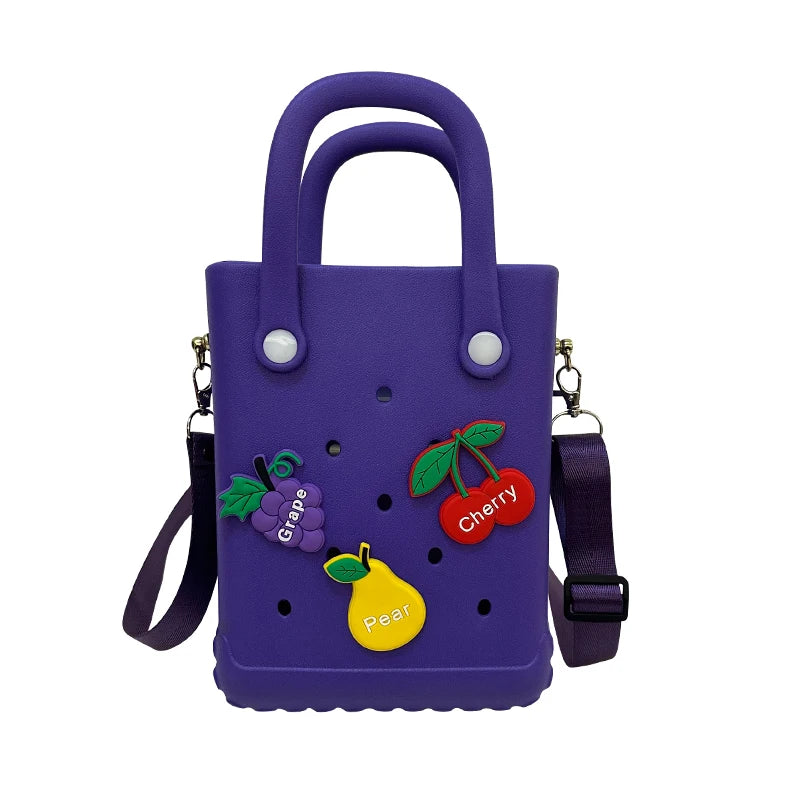 Beach Tote Silicone Basket with Sand Waterproof Travel Bag Sandproof Handbag Multi-Purpose Storage Bag for Boat Pool Sports Gyms