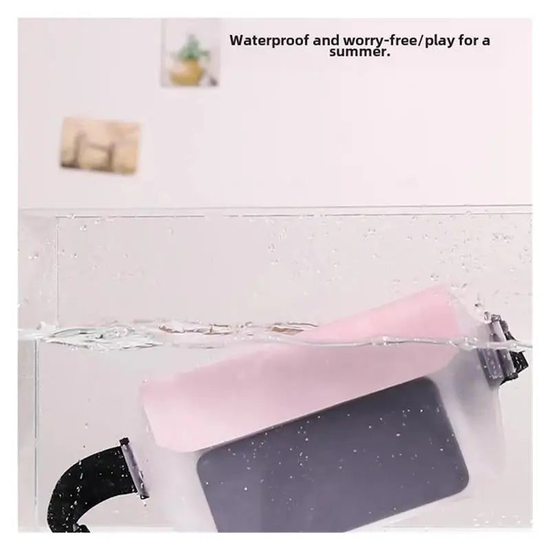 Waterproof Mobilephone Bag Tpu Drift Diving Shoulder Waist Bag Belt Bag for Beach Swimming Iphone Bag for Samsung Redmi Cover